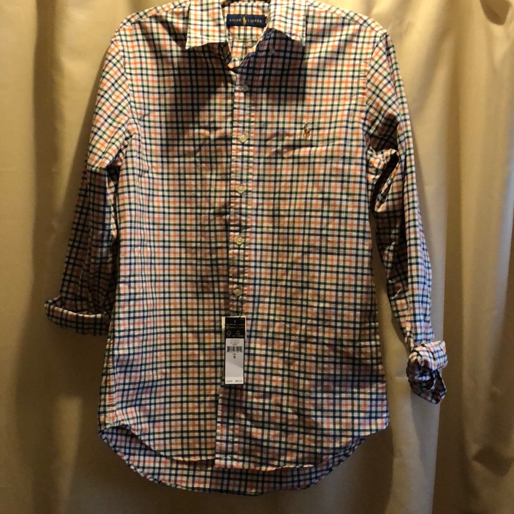 Long sleeve polo shirt